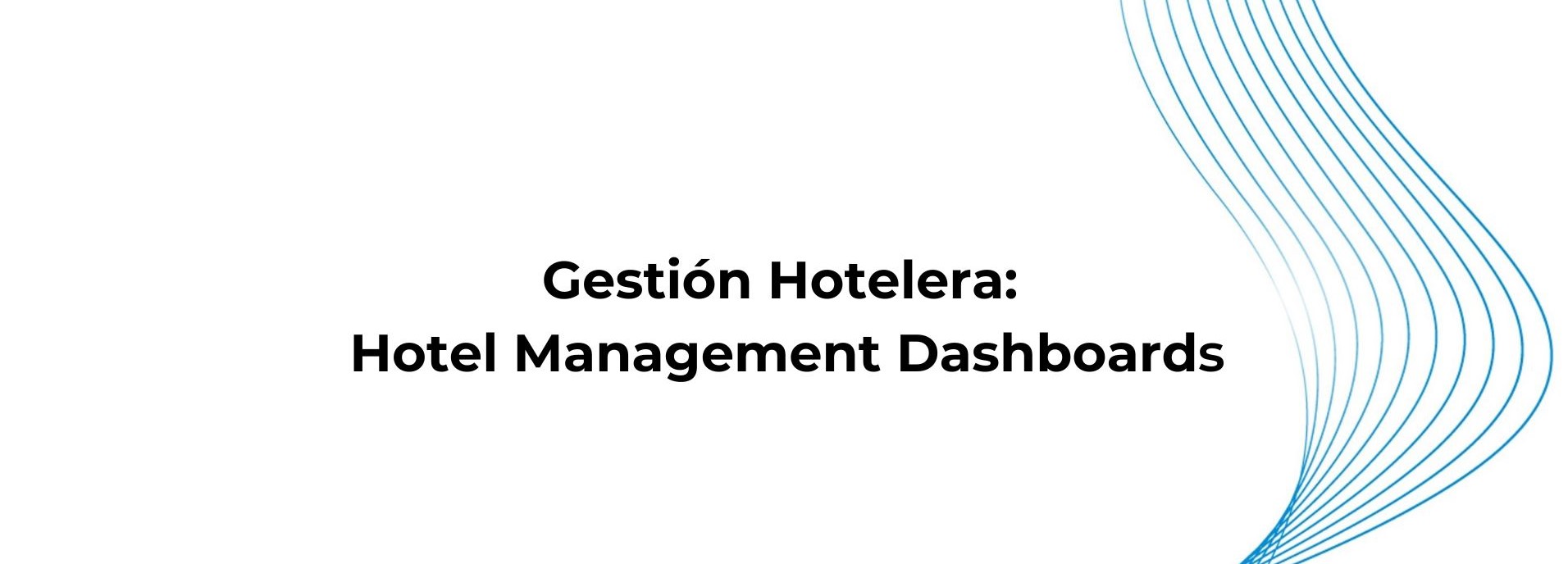 Gestión Hotelera Hotel Management Dashboards